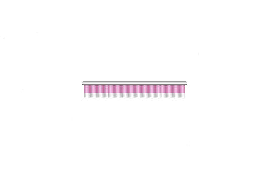 UTSUMI Mini Pink Line Comb
